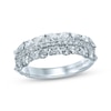 Thumbnail Image 0 of Monique Lhuillier Bliss Diamond Wedding Band 1-1/4 ct tw Round & Marquise-cut 18K White Gold