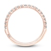 Thumbnail Image 4 of Monique Lhuillier Bliss Diamond Contour Wedding Band 1/3 ct tw Round-cut 18K Rose Gold