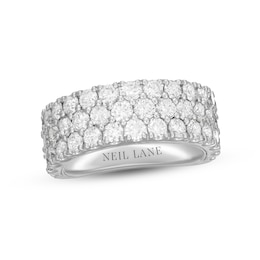 Neil Lane Diamond Anniversary Ring 3 ct tw Round-cut 14K White Gold