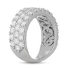 Thumbnail Image 2 of Neil Lane Diamond Anniversary Ring 3 ct tw Round-cut 14K White Gold