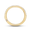 Thumbnail Image 3 of Monique Lhuillier Bliss Diamond Contour Anniversary Ring 1/4 ct tw Round-cut 18K Yellow Gold