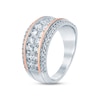 Thumbnail Image 1 of Diamond Anniversary Ring 1-5/8 ct tw Round-cut 14K Two-Tone Gold