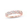 Thumbnail Image 1 of Now + Forever Diamond Anniversary Ring 1/2 ct tw Round-cut 14K Rose Gold