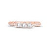 Thumbnail Image 3 of Now + Forever Diamond Three-Stone Anniversary Ring 1/2 ct tw Round-cut 14K Rose Gold