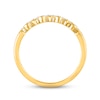 Thumbnail Image 3 of Diamond Anniversary Ring 1/5 ct tw Round-cut 10K Two-Tone Gold