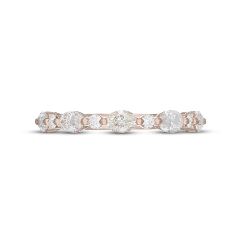 Main Image 3 of Neil Lane Premiere Diamond Anniversary Ring 1 ct tw 14K Rose Gold Size 7