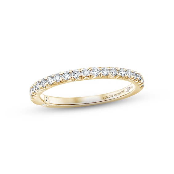 Monique Lhuillier Bliss Diamond Anniversary Ring 1/3 ct tw Anniversary Ring Round-cut 18K Yellow Gold