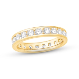 Now + Forever Diamond Eternity Ring 2 ct tw Round-cut 14K Yellow Gold