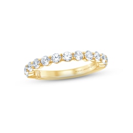 Monique Lhuillier Bliss Diamond Anniversary Band 1 ct tw Round-cut 18K Yellow Gold