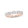 Thumbnail Image 0 of Monique Lhuillier Bliss Diamond Anniversary Band 1 ct tw Marquise & Round-cut 18K Rose Gold