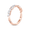 Thumbnail Image 1 of Monique Lhuillier Bliss Diamond Anniversary Band 1 ct tw Marquise & Round-cut 18K Rose Gold