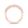 Thumbnail Image 2 of Monique Lhuillier Bliss Diamond Anniversary Band 1 ct tw Marquise & Round-cut 18K Rose Gold