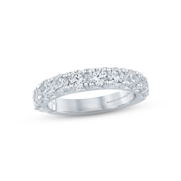 Monique Lhuillier Bliss Diamond Anniversary Band 2 ct tw Round-cut 18K White Gold