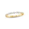 Thumbnail Image 0 of Monique Lhuillier Bliss Diamond Anniversary Band 1/3 ct tw Round & Pear-shaped 18K Yellow Gold