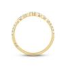 Thumbnail Image 2 of Monique Lhuillier Bliss Diamond Anniversary Band 1/3 ct tw Round & Pear-shaped 18K Yellow Gold
