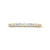 Thumbnail Image 3 of Monique Lhuillier Bliss Diamond Anniversary Band 1/3 ct tw Round & Pear-shaped 18K Yellow Gold