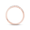 Thumbnail Image 2 of Monique Lhuillier Bliss Diamond Anniversary Band 1/4 ct tw Marquise & Round-cut 18K Rose Gold