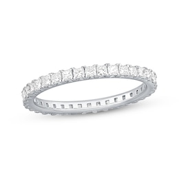 Diamond Eternity Ring 1 ct tw Princess-cut 14K White Gold