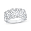 Thumbnail Image 1 of Diamond Scalloped Anniversary Band 1 ct tw 14K White Gold