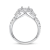 Thumbnail Image 2 of Marquise and Round-Cut Diamond Ring Setting 1 ct tw 14K White Gold