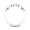 Thumbnail Image 4 of Baguette-Cut Diamond Anniversary Band 3/4 ct tw 14K White Gold