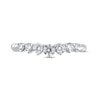 Thumbnail Image 3 of Diamond Twist Anniversary Band 1/2 ct tw Round-cut 14K White Gold