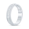 Thumbnail Image 2 of Vintage-Style Round-Cut Diamond Anniversary Band 1/3 ct tw 10K White Gold