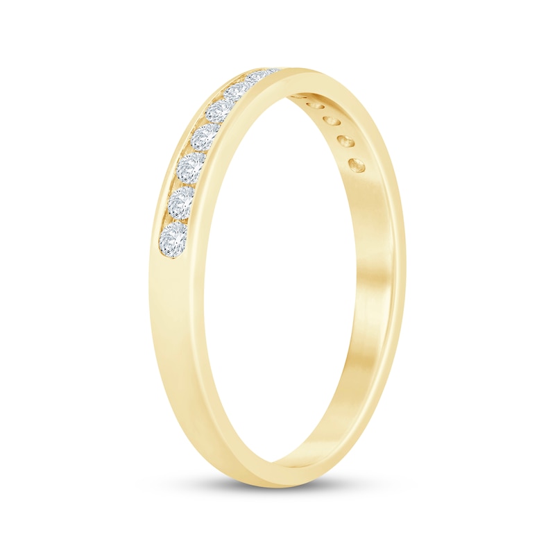 Main Image 2 of Round-Cut Diamond Anniversary Band 1/4 ct tw 14K Yellow Gold