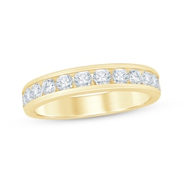 Now + Forever Round-Cut Diamond Anniversary Band 1 ct tw 14K Yellow Gold