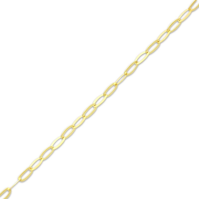 Main Image 2 of Solid Rolo Chain Necklace 1.67mm 10K Yellow Gold 18&quot;