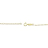 Thumbnail Image 3 of Solid Rolo Chain Necklace 1.67mm 10K Yellow Gold 18&quot;