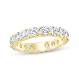 Diamond Eternity Ring 3 ct tw 14K Yellow Gold