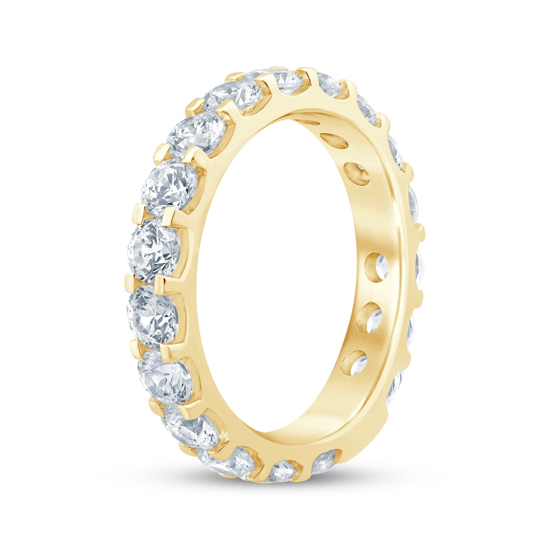 Main Image 2 of Diamond Eternity Ring 3 ct tw 14K Yellow Gold