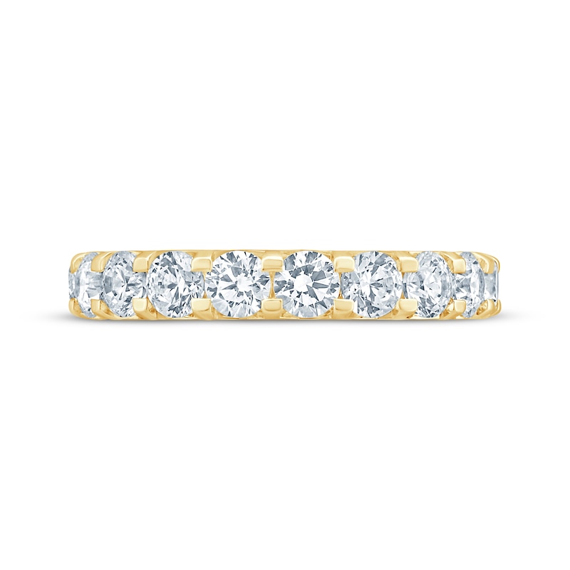 Main Image 3 of Diamond Eternity Ring 3 ct tw 14K Yellow Gold