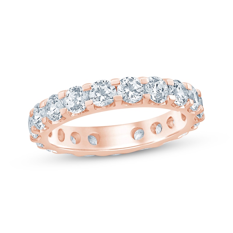 Main Image 1 of Diamond Eternity Ring 3 ct tw 14K Rose Gold