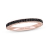 Thumbnail Image 1 of Neil Lane Black Diamond Anniversary Ring 1/3 ct tw 14K Rose Gold