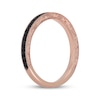 Thumbnail Image 2 of Neil Lane Black Diamond Anniversary Ring 1/3 ct tw 14K Rose Gold