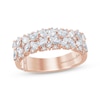 Thumbnail Image 1 of Monique Lhuillier Bliss Pear-Shaped, Marquise & Round-Cut Diamond Anniversary Ring 1 ct tw 18K Rose Gold