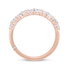 Thumbnail Image 3 of Monique Lhuillier Bliss Pear-Shaped, Marquise & Round-Cut Diamond Anniversary Ring 1 ct tw 18K Rose Gold