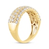 Thumbnail Image 2 of Diamond Three-Row Anniversary Band 1 ct tw 14K Yellow Gold