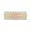 Thumbnail Image 3 of Diamond Three-Row Anniversary Band 1 ct tw 14K Yellow Gold