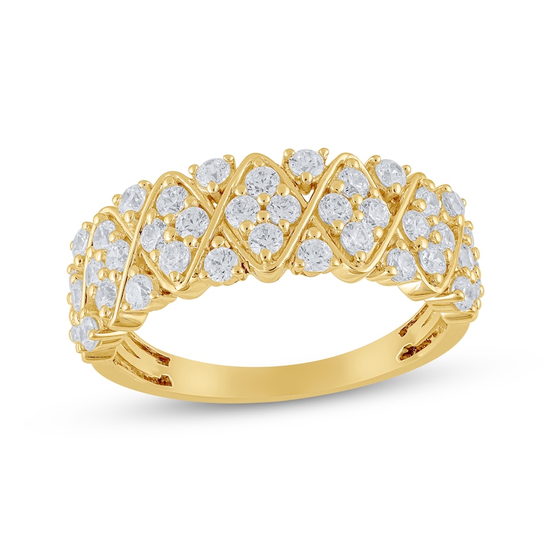 Main Image 1 of Diamond Anniversary Band 1 ct tw 14K Yellow Gold