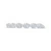 Thumbnail Image 3 of Diamond Twist Anniversary Band 1/20 ct tw 14K White Gold