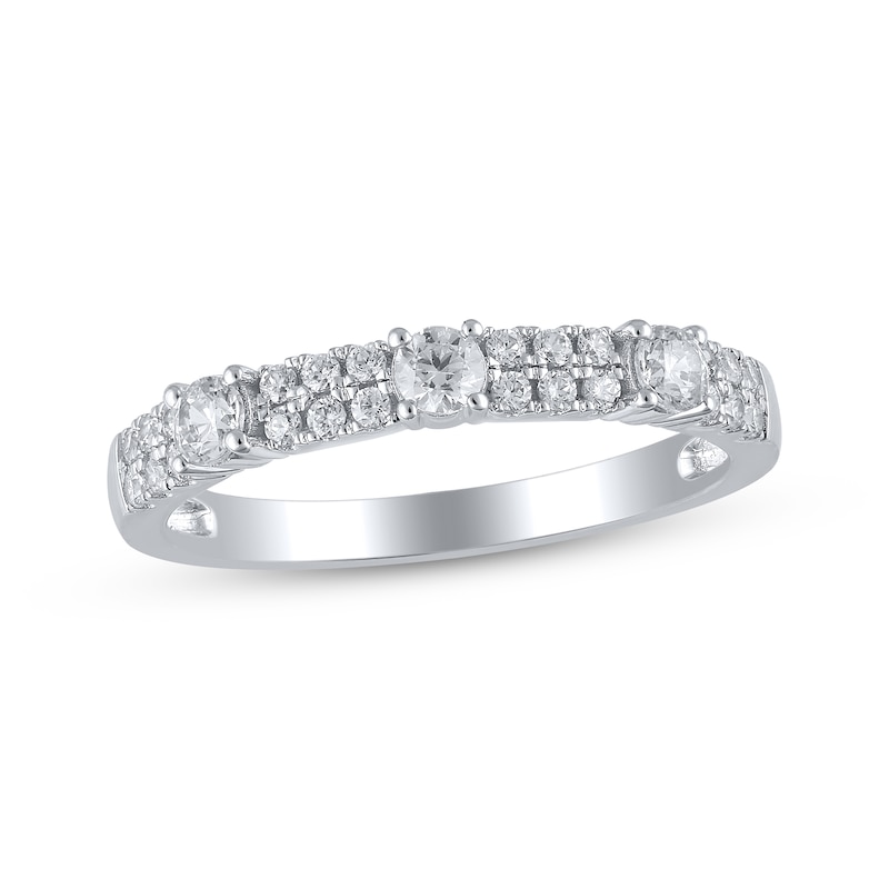 Main Image 1 of Diamond Anniversary Band 1/2 ct tw  14K White Gold