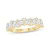 Thumbnail Image 1 of Monique Lhuillier Bliss Marquise & Round-Cut Lab-Grown Diamond Anniversary Ring 1 ct tw 18K Yellow Gold