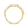 Thumbnail Image 3 of Monique Lhuillier Bliss Marquise & Round-Cut Lab-Grown Diamond Anniversary Ring 1 ct tw 18K Yellow Gold