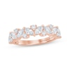 Thumbnail Image 1 of Monique Lhuillier Bliss Marquise & Round-Cut Lab-Grown Diamond Anniversary Ring 1 ct tw 18K Rose Gold