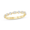 Thumbnail Image 1 of Monique Lhuillier Bliss Lab-Grown Diamond Wedding Band 1/2 ct tw 18K Yellow Gold