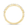 Thumbnail Image 3 of Monique Lhuillier Bliss Lab-Grown Diamond Wedding Band 1/2 ct tw 18K Yellow Gold