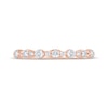 Thumbnail Image 4 of Monique Lhuillier Bliss Lab-Grown Diamond Anniversary Ring 1/2 ct tw 18K Rose Gold